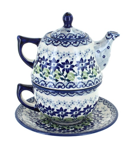 Manufaktura Hallsey Teapot — Polish Pottery