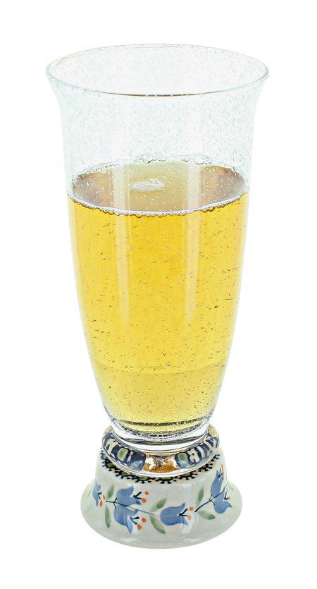 Manufaktura Tulip Drinking Glass — Polish Pottery