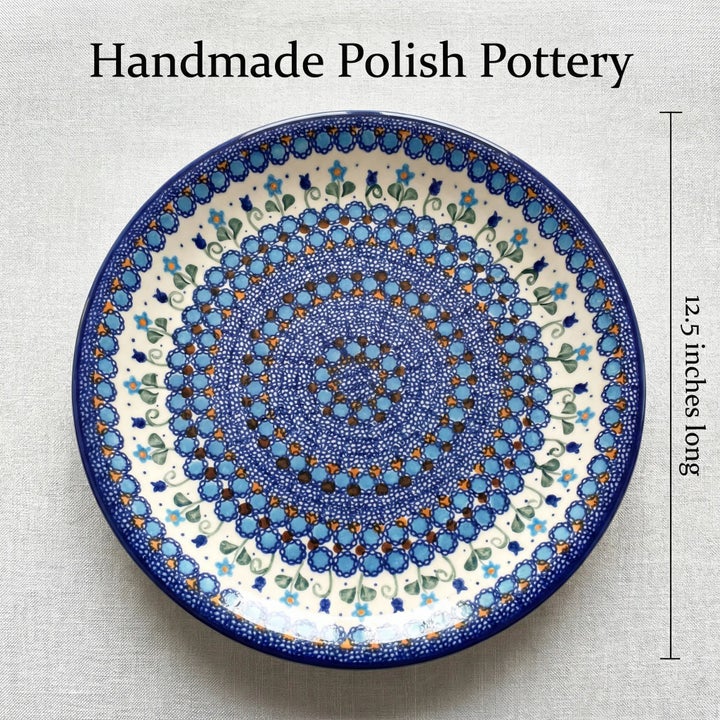 Vena Savannah Large Serving Piece — Polish Pottery