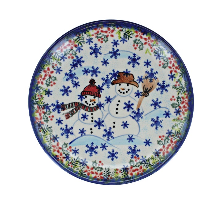 Vena Snowflake Friends Dining Plates & Bowls — Polish Pottery