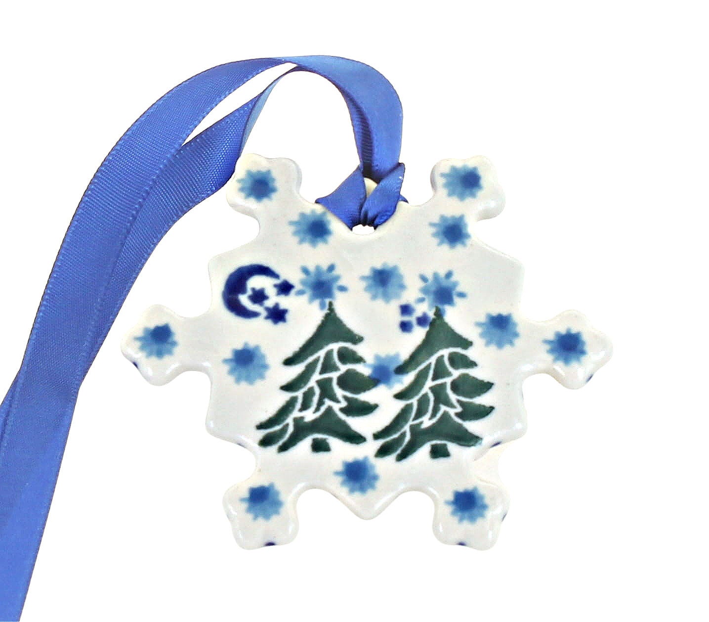 Ceramika Artystyczna Evergreen Magic Christmas Ornament — Polish Pottery