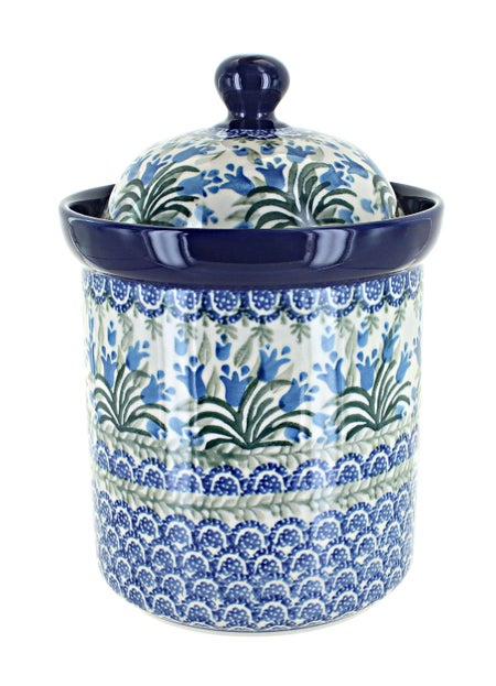 Ceramika Artystyczna Tulip Bouquet Counter Storage — Polish Pottery