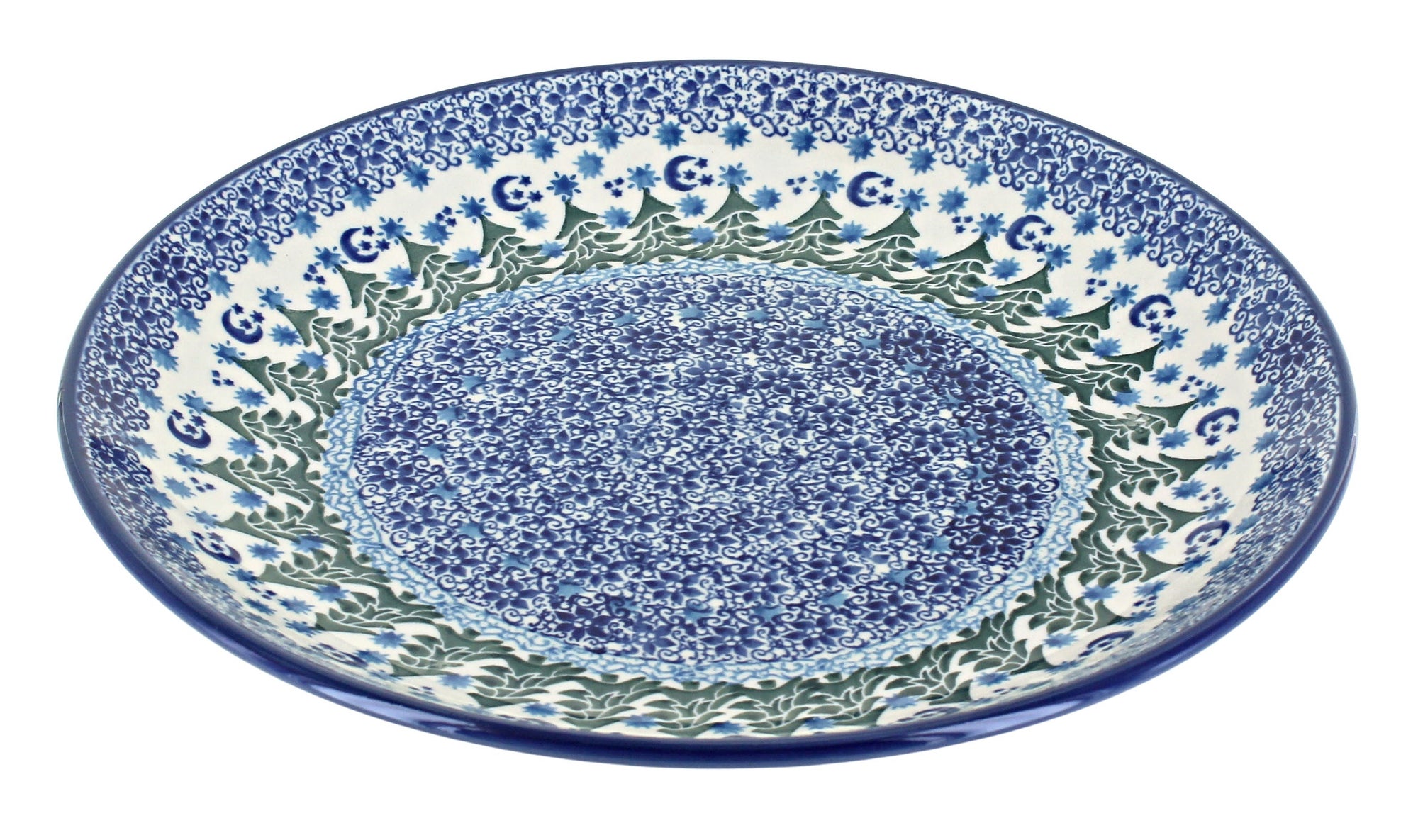Ceramika Artystyczna Evergreen Magic Dining Plates & Bowls — Polish Pottery