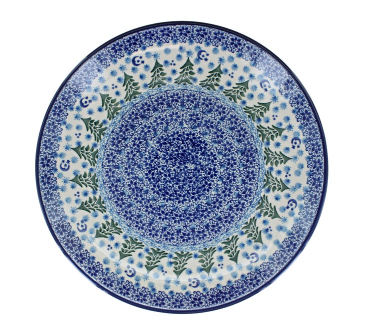 Detail image of Ceramika Artystyczna Evergreen Magic Dining Plates & Bowls — Polish Pottery
