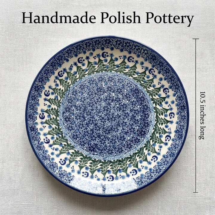 Ceramika Artystyczna Evergreen Magic Dining Plates & Bowls — Polish Pottery