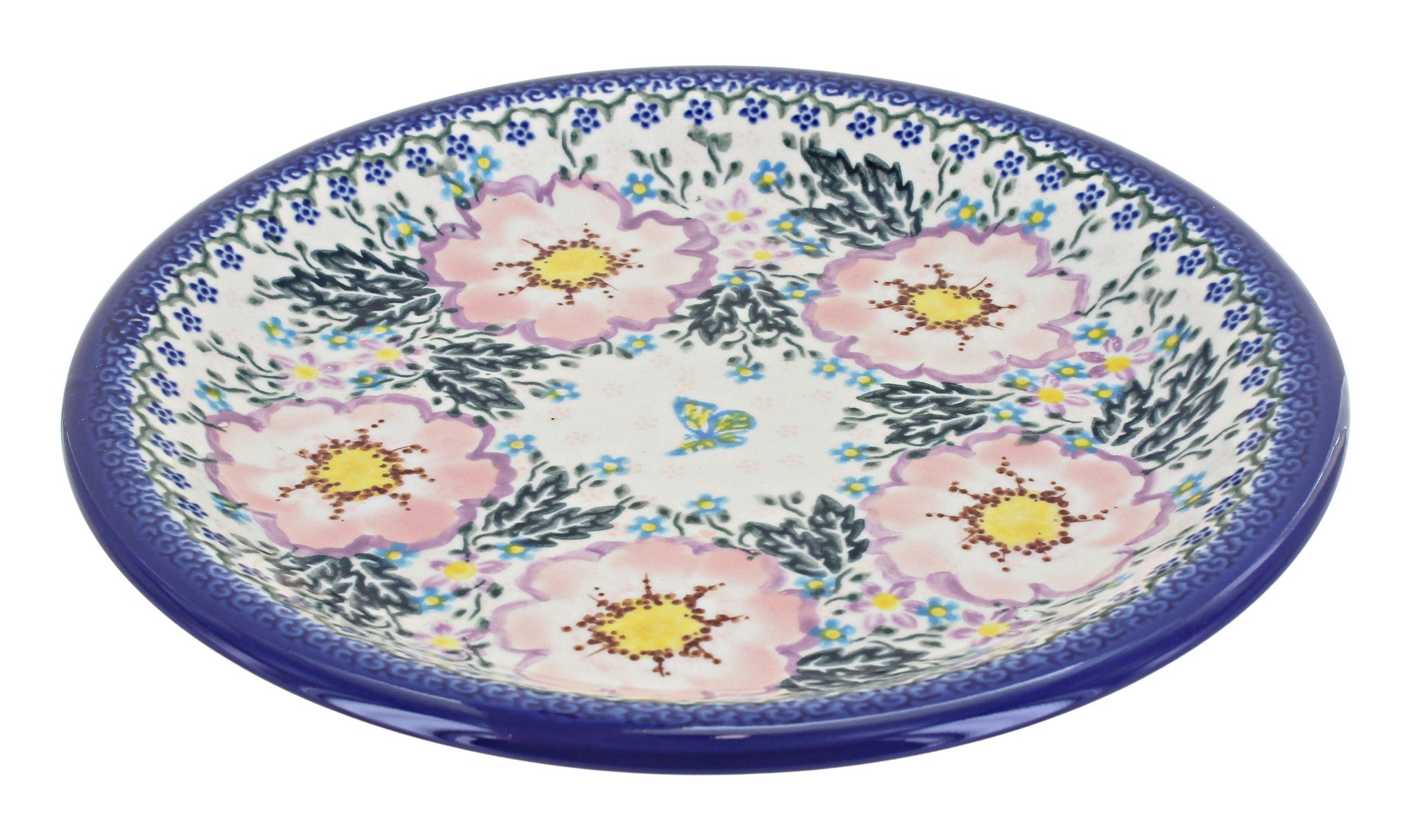 Vena Apple Blossom Dining Plates & Bowls — Polish Pottery