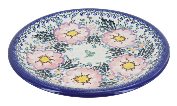 Vena Apple Blossom Dining Plates & Bowls — Polish Pottery