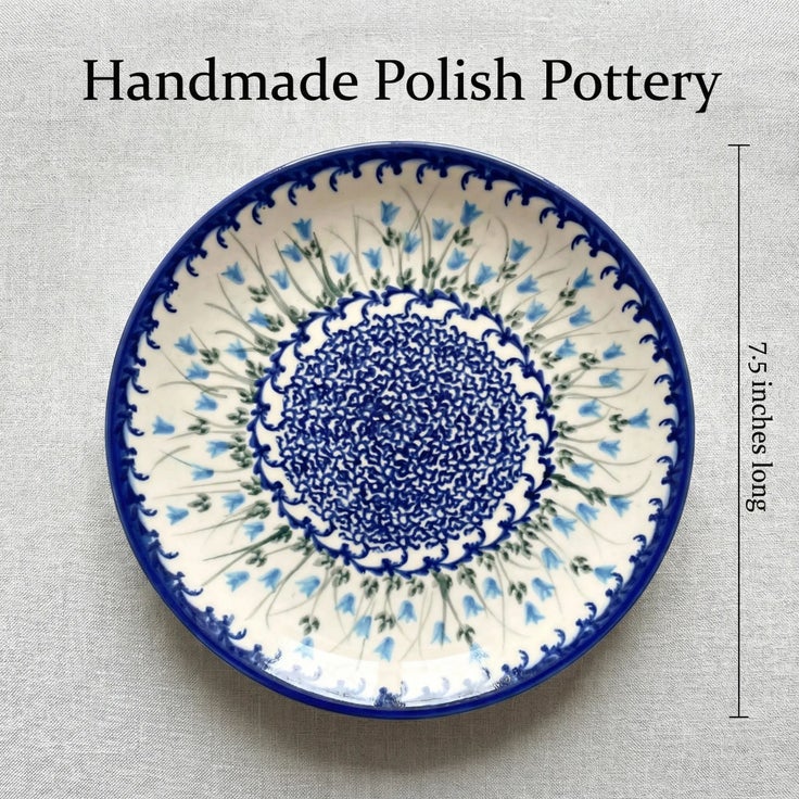 Detail image of Vena Misty Dining Plates & Bowls — Polish Pottery
