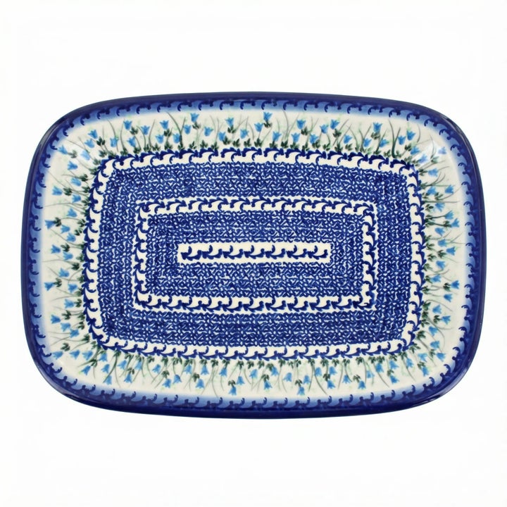 Vena Misty Large Serving Piece — Polish Pottery