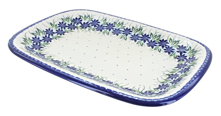 Vena Sierra Large Serving Piece — Polish Pottery