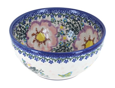 Vena Apple Blossom Dining Plates & Bowls — Polish Pottery