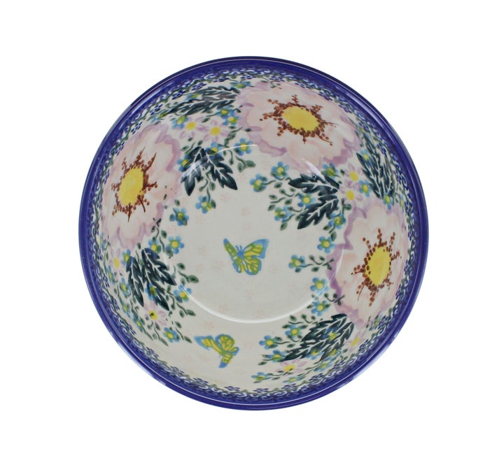 Vena Apple Blossom Dining Plates & Bowls — Polish Pottery