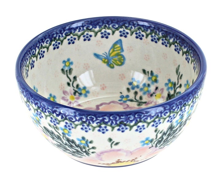 Vena Apple Blossom Dining Plates & Bowls — Polish Pottery