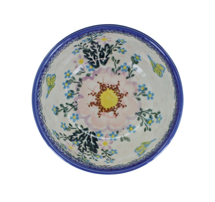 Detail image of Vena Apple Blossom Dining Plates & Bowls — Polish Pottery