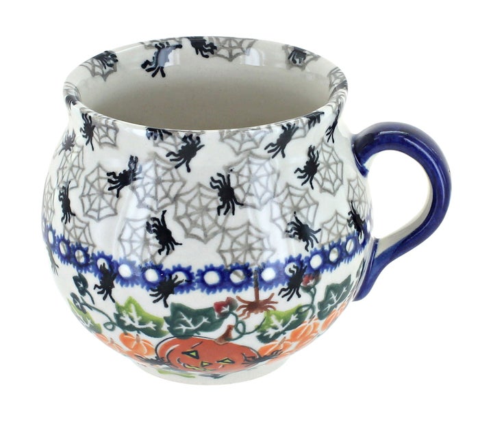 Vena Trick or Treat Mug — Polish Pottery