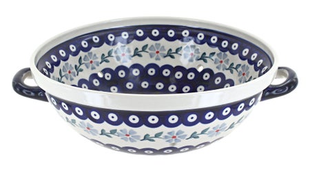 Manufaktura Blue Violet Baking Accessories — Polish Pottery