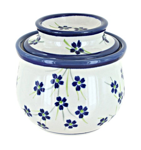 Zaklady Willow Butter Dish — Polish Pottery