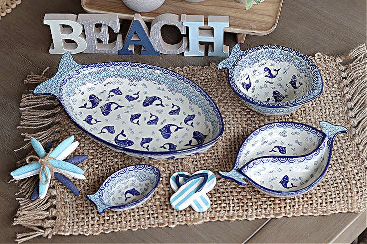 Detail image of Ceramika Artystyczna Summer Fun Décor — Polish Pottery