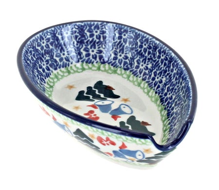 Ceramika Artystyczna Winter Bells Countertop Accessories — Polish Pottery