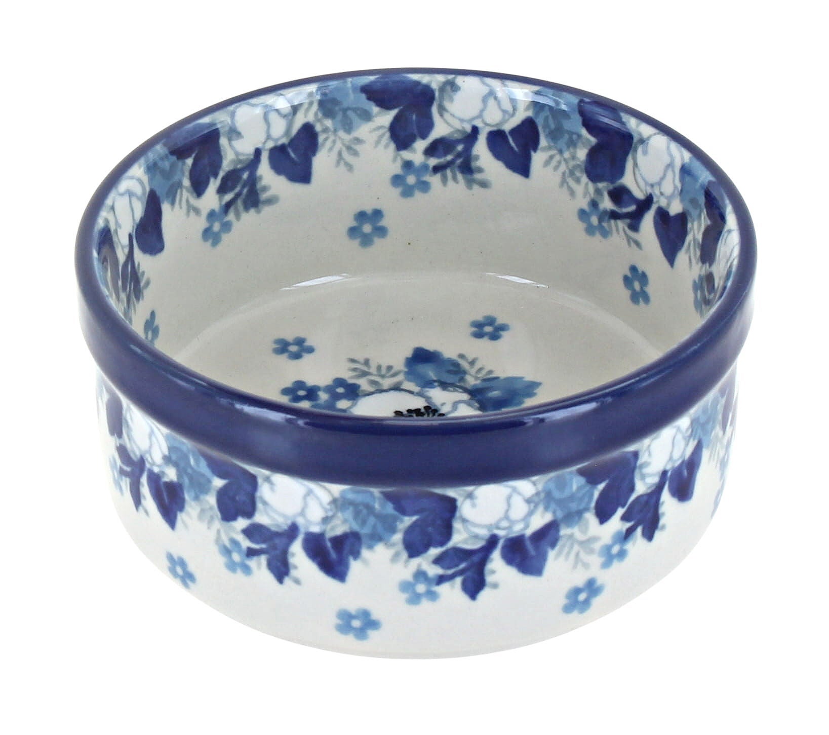 Ceramika Artystyczna Georgia Blue Small Bakeware — Polish Pottery