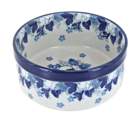 Ceramika Artystyczna Georgia Blue Small Bakeware — Polish Pottery