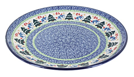 Ceramika Artystyczna Winter Bells Dining Plates & Bowls — Polish Pottery