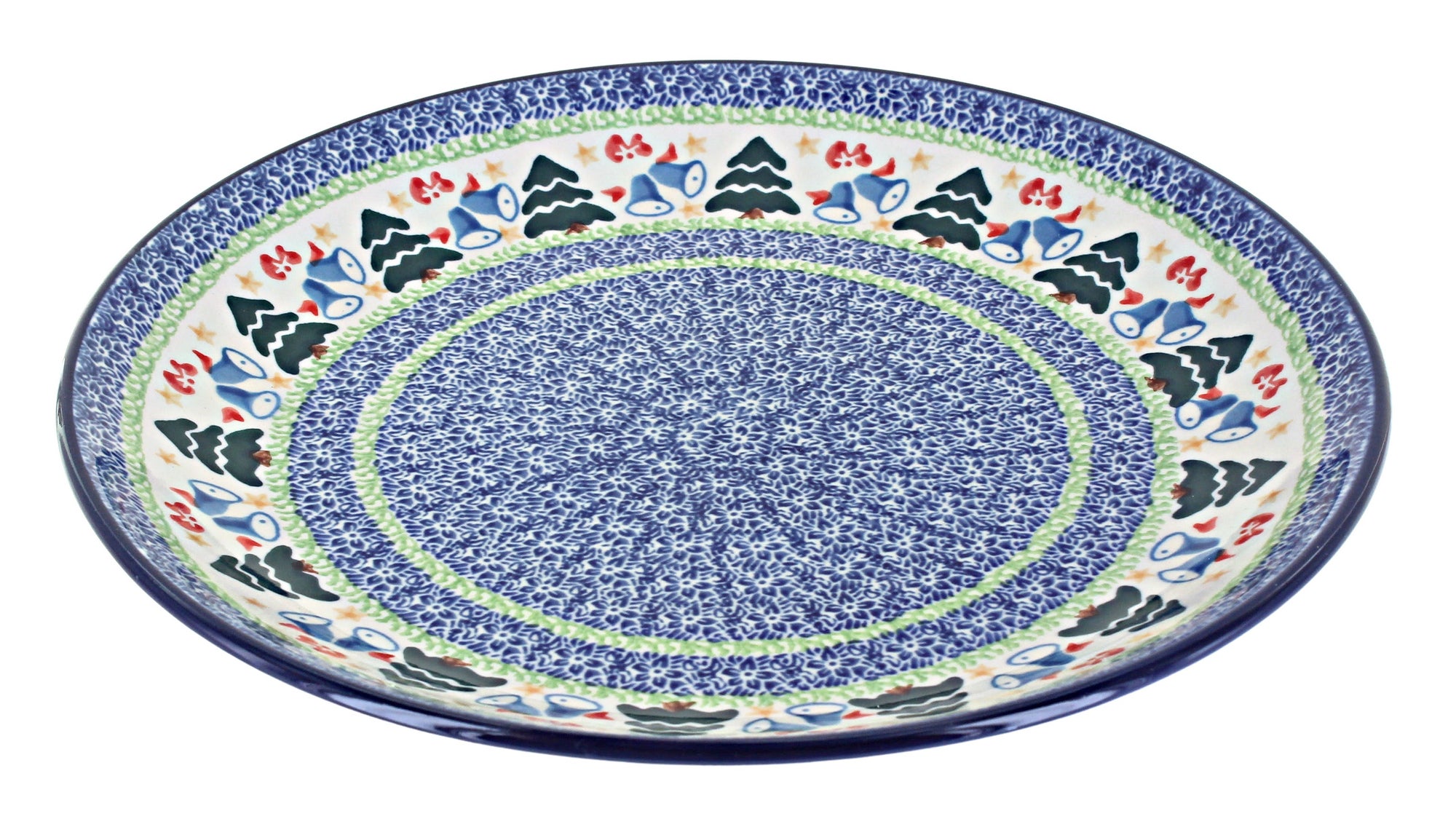 Ceramika Artystyczna Winter Bells Dining Plates & Bowls — Polish Pottery