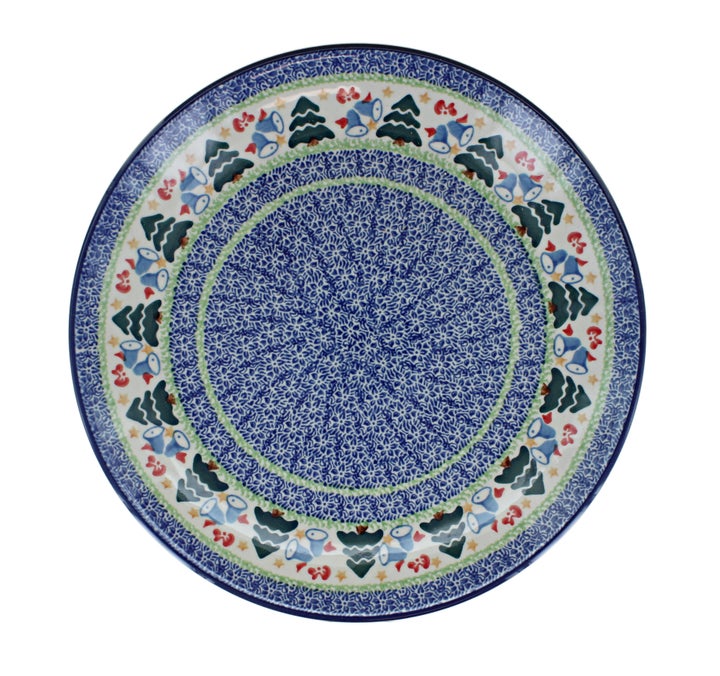 Ceramika Artystyczna Winter Bells Dining Plates & Bowls — Polish Pottery