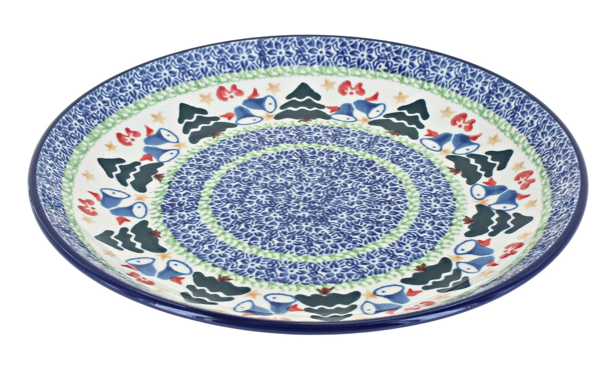 Ceramika Artystyczna Winter Bells Dining Plates & Bowls — Polish Pottery