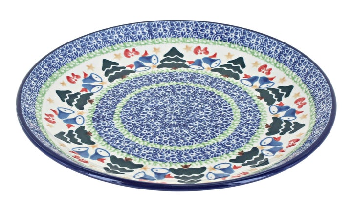 Ceramika Artystyczna Winter Bells Dining Plates & Bowls — Polish Pottery