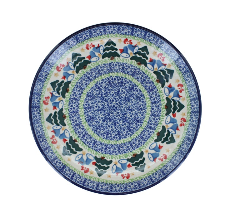Detail image of Ceramika Artystyczna Winter Bells Dining Plates & Bowls — Polish Pottery