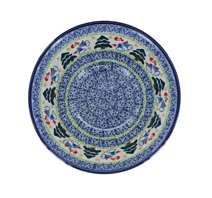 Ceramika Artystyczna Winter Bells Dining Plates & Bowls — Polish Pottery