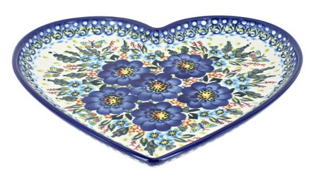 Vena Garden of Blue Décor — Polish Pottery