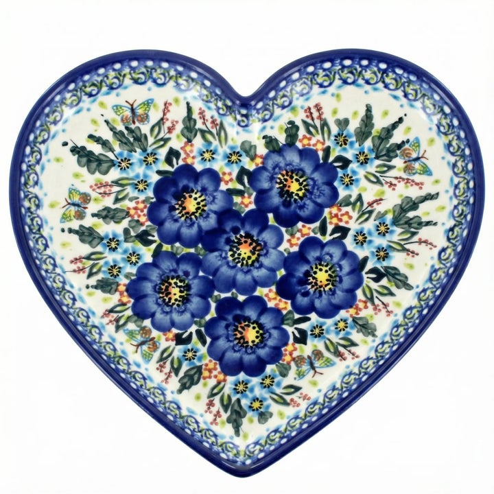 Vena Garden of Blue Décor — Polish Pottery