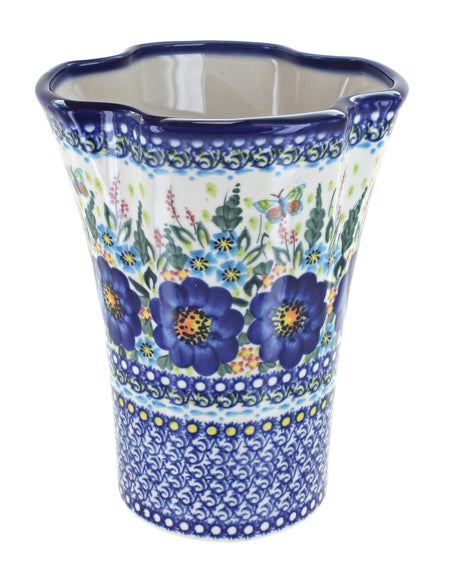 Vena Garden of Blue Décor — Polish Pottery