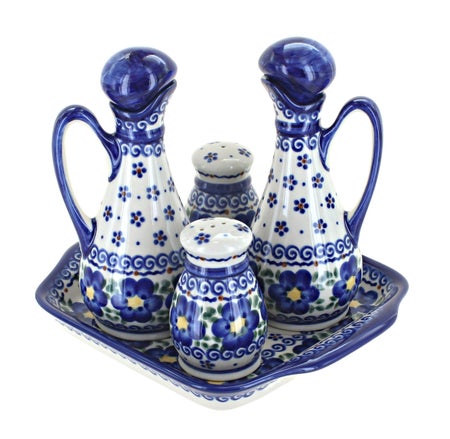 Vena Spring Blossom Dining Accessories — Polish Pottery
