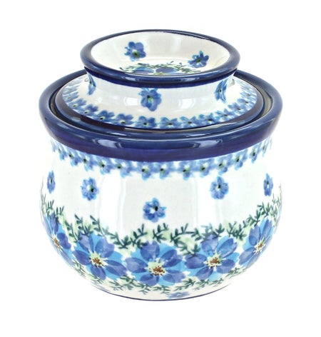 Zaklady Kalina Butter Dish — Polish Pottery