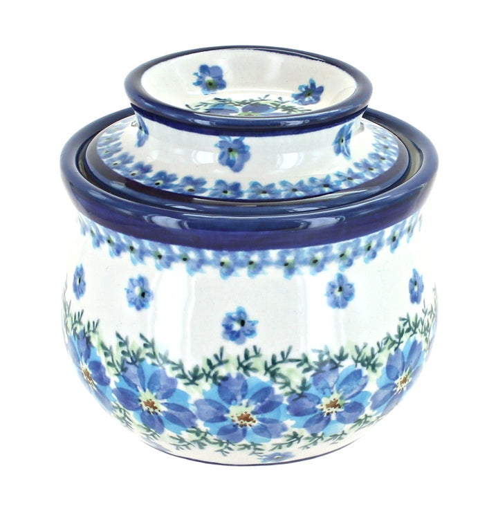 Zaklady Kalina Butter Dish — Polish Pottery