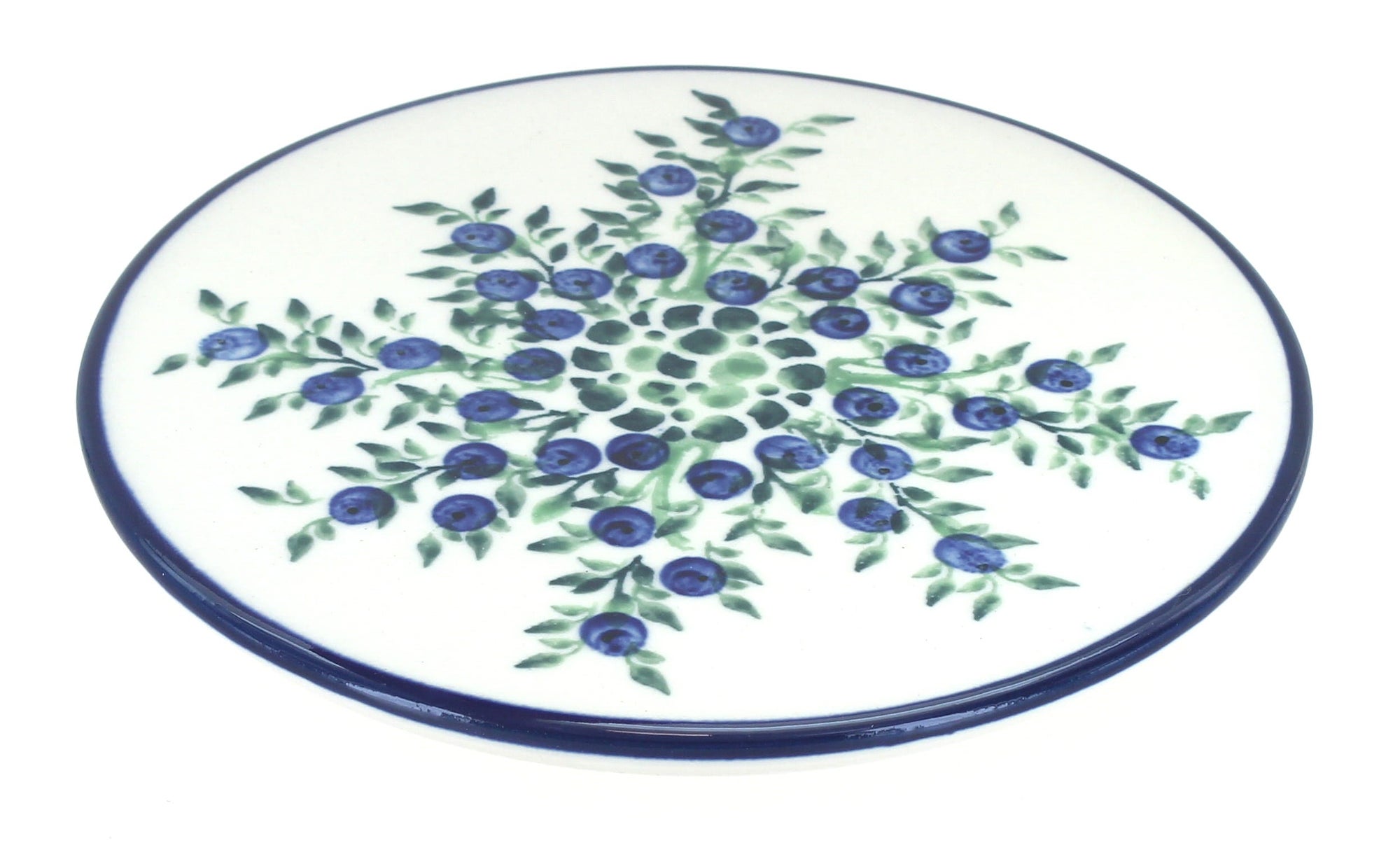 Zaklady Porcelain Vine Countertop Accessories — Polish Pottery