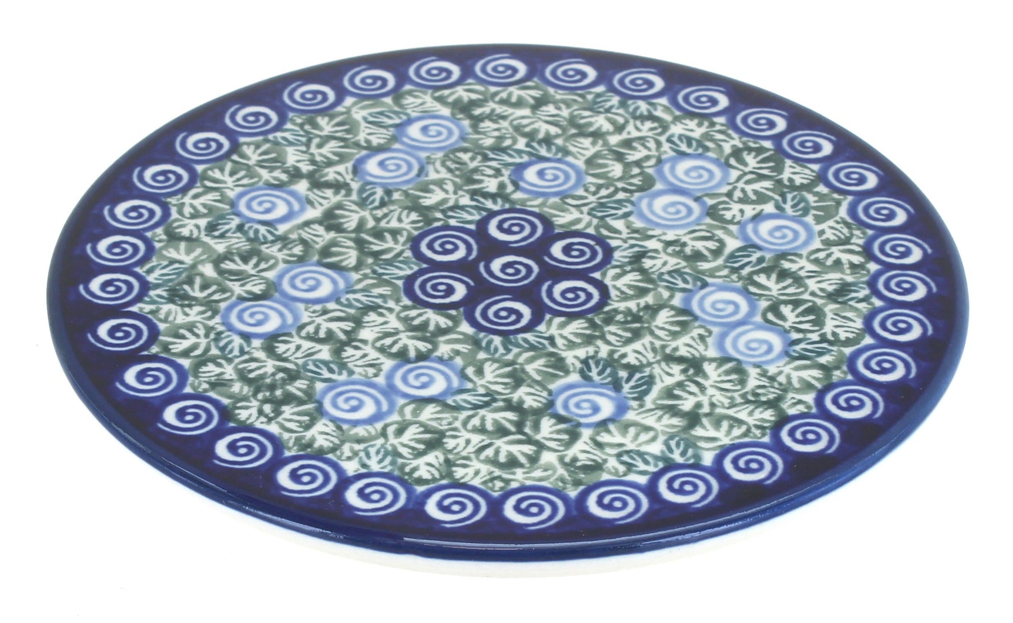 Zaklady Seaside Swirl Countertop Accessories — Polish Pottery
