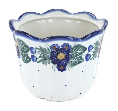 WR Unikat Forget Me Not Décor — Polish Pottery
