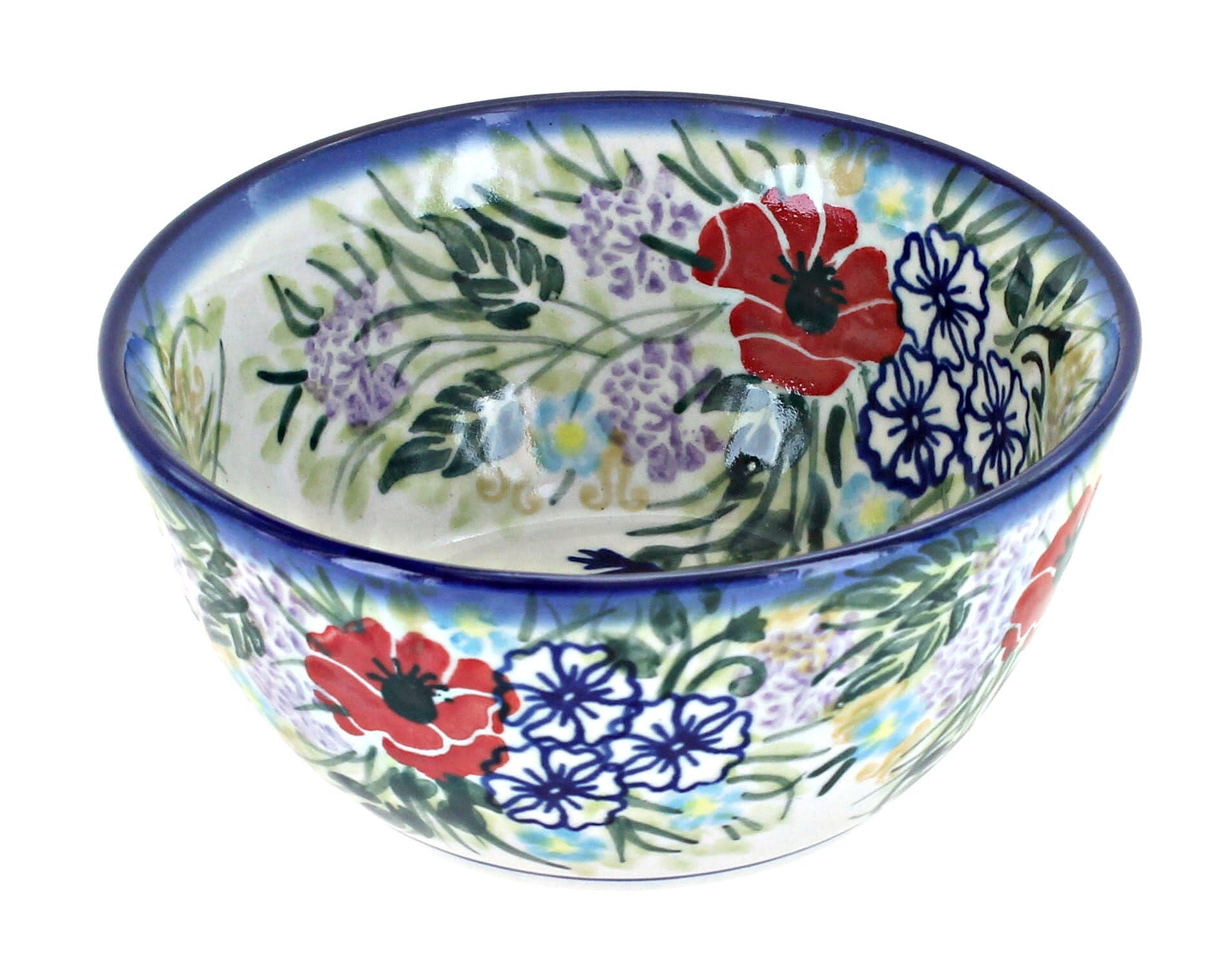 WR Unikat Summer Garden Dining Plates & Bowls — Polish Pottery