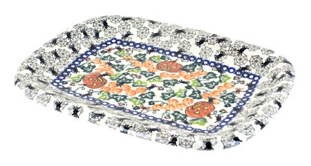 Vena Trick or Treat Medium Serving Piece — Polish Pottery