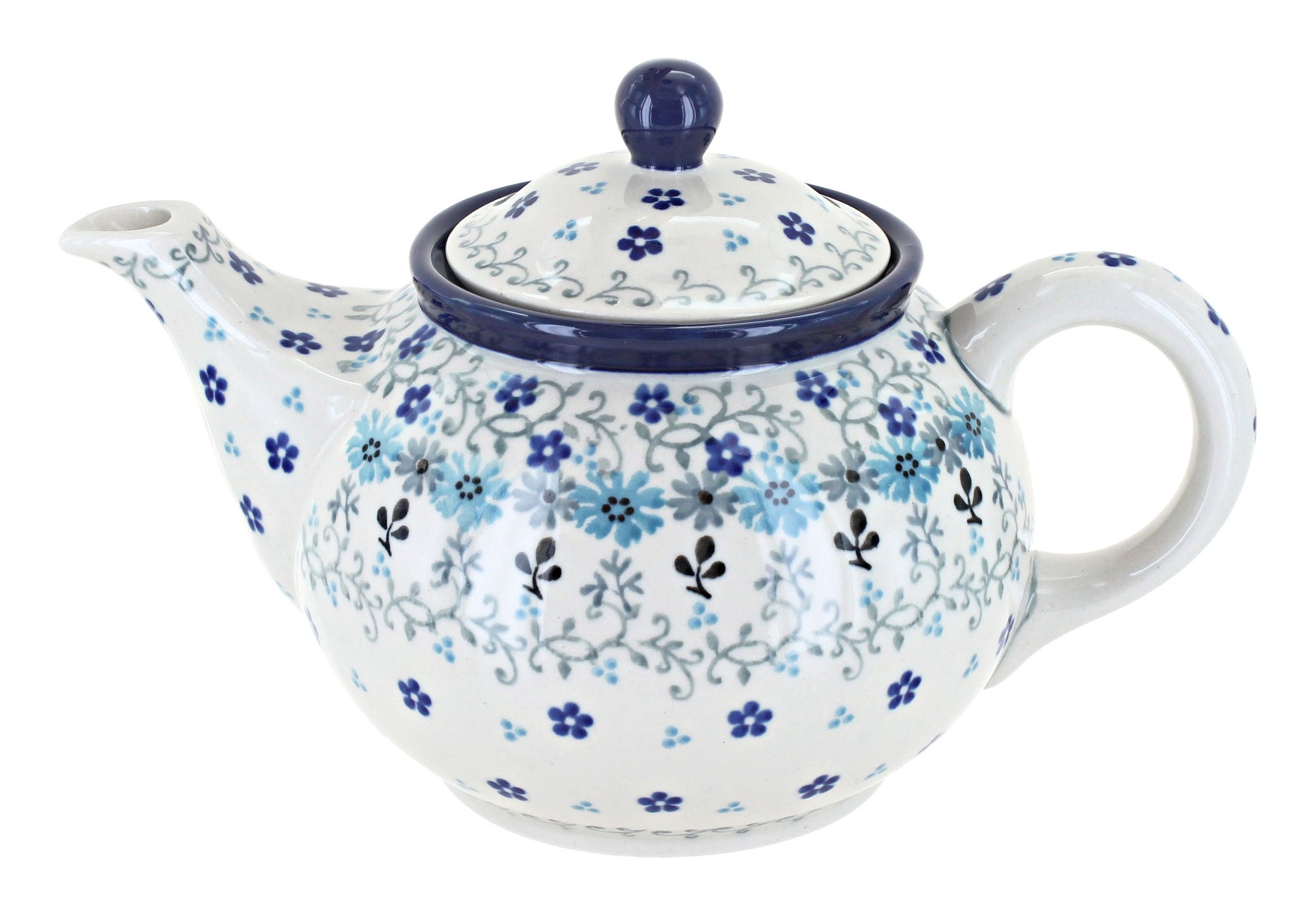 Ceramika Artystyczna Celeste Teapot — Polish Pottery