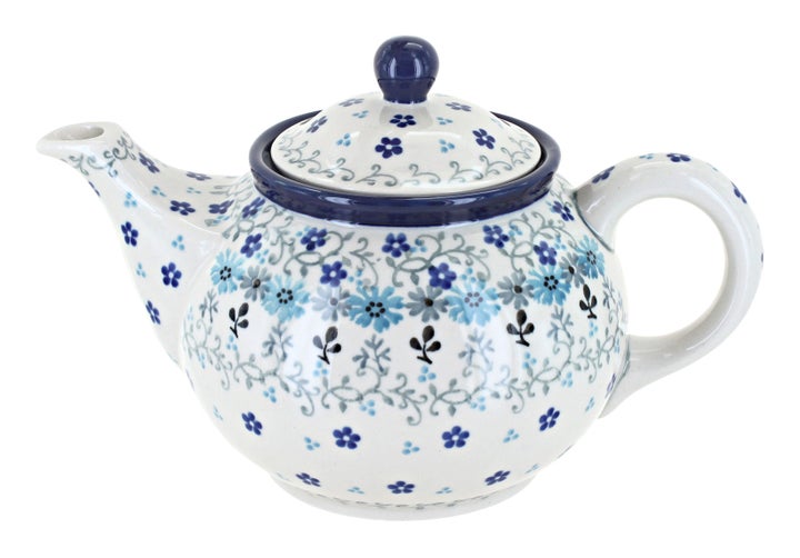 Ceramika Artystyczna Celeste Teapot — Polish Pottery