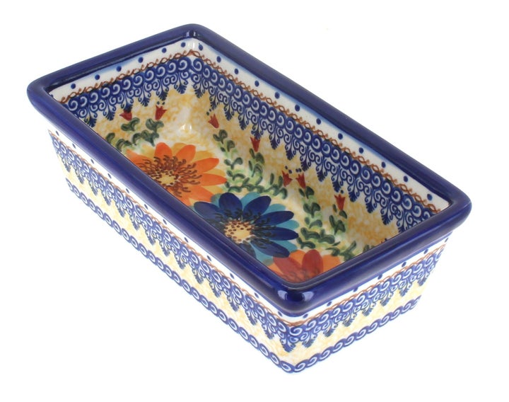Vena Autumn Burst Loaf Baker — Polish Pottery