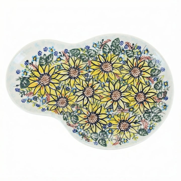 Vena Sunflower Maze Dining Plates & Bowls — Polish Pottery