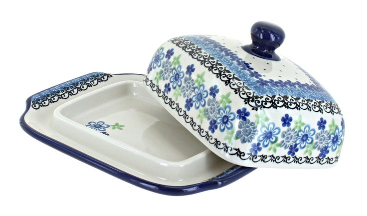 Detail image of Ceramika Artystyczna Eliza Butter Dish — Polish Pottery