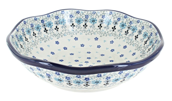 Ceramika Artystyczna Celeste Large Serving Piece — Polish Pottery