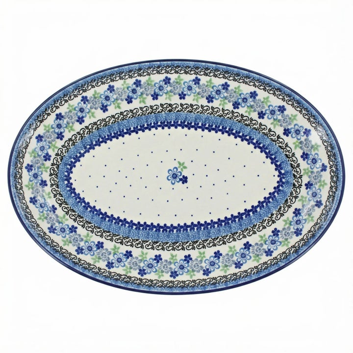 Ceramika Artystyczna Eliza Large Serving Piece — Polish Pottery